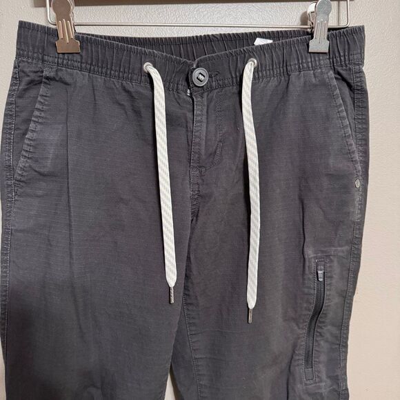 Vuori women’s charcoal ripstop pants size small - Picture 5 of 8